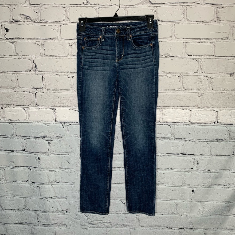 American Eagle Straight Super Stretch Jeans